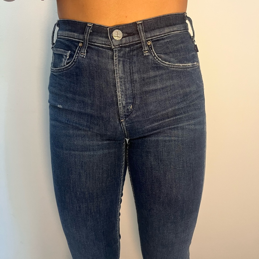 MCGUIRE High Waisted Skinny Jeans